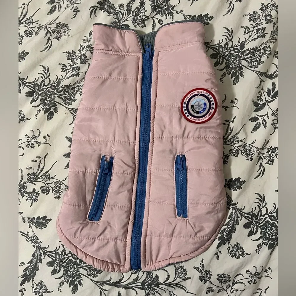 Pink dog sweater